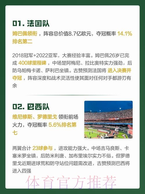 2026世界杯预测与稳定分析